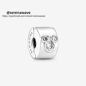 Pandora Disney Mickey Mouse & Minnie Mouse Clip Charm|Pendant